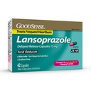 Good Sense Acidductionr Lansoprazole נדחה קפסולות, 15 מ"ג, 42 Count