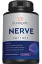 Premium Nerve תמיכה תוסף - עם Alpha Lipoic Acid (ALA) 600 מ"ג, Acetyl-L-Carnitine (ALC) ו- Benfotiamine - פורמולה תמיכה עצבית ל Circulation בריא, רגליים, ידיים וטוסים - 60 קפסולות