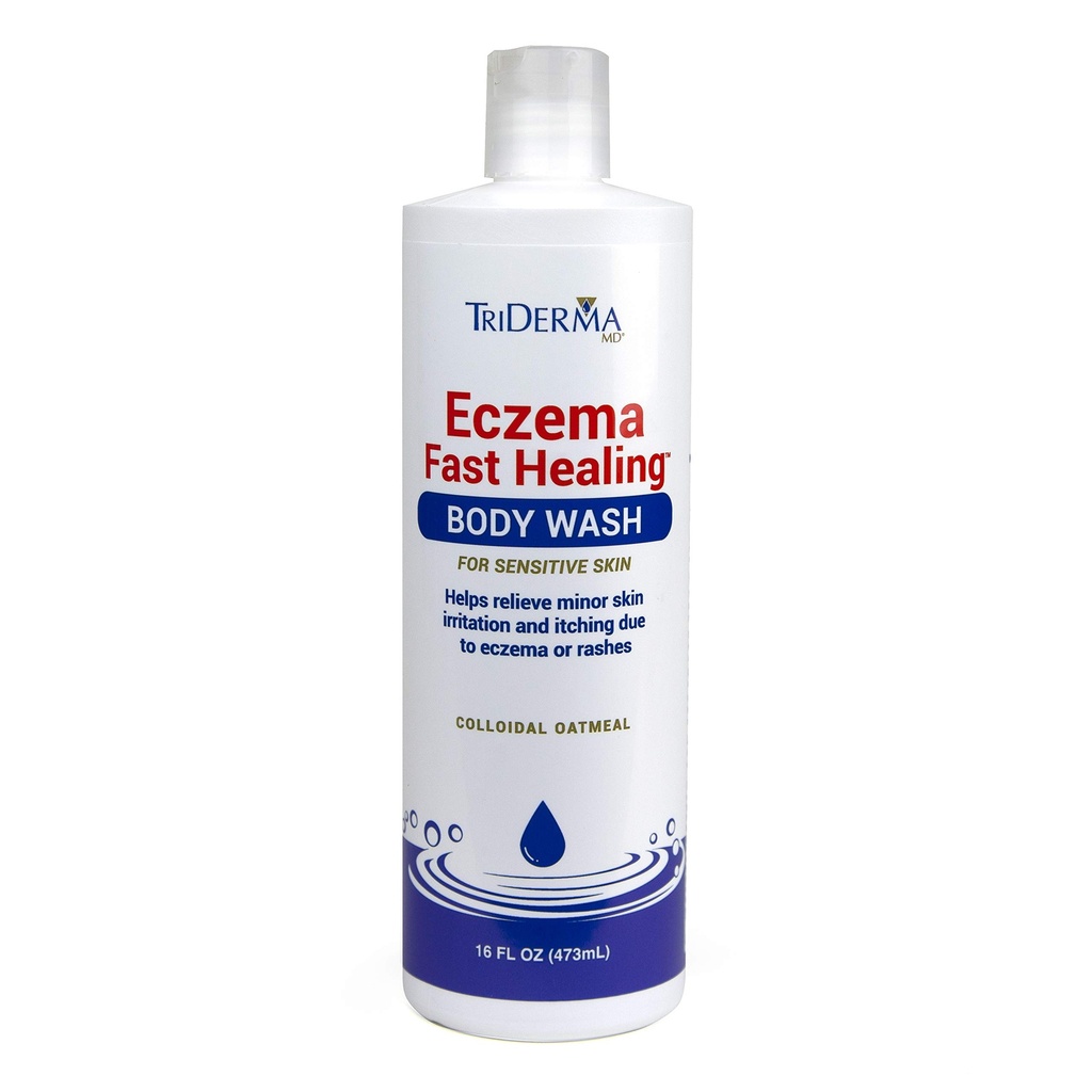 TriDerma Eczema Fast Healing Body Wash for Sensitive Skin 16