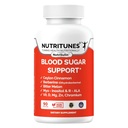 Blood Sugar Complex with Berberine, Ceylon Cinnamon, Panax Geneseng & Chromium - תומך במטבוליזם סוכר בריא - 90 תוספי תזונה