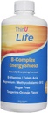 EnergyShield נוזלי B-Vitamin Complex, 32 oz, All B theוויטמינים שאתה צריך, Anti-Stress, Immunity, Immune System Support, Energy, Folate, Niacin, Blood Support