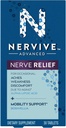 Nervive Advanced Nerve הקלה + הניידות, עם Alpha Lipoic Acid כדי לעזור להפחית  Nerve Aches, Weakness, & Discomfort * † ו Boswellia כדי לקדם את הניידות *, ויטמינים B12,B6,B1, 30 טבליות
