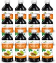 Papaya Leaf לחלץ פלטת דם תמיכה - 15X כוח - פלט טבעי Booster & Digestive Aid - נוזל נוזלי אורגני - 16oz Juice - Case Qty - Herbal Goodness
