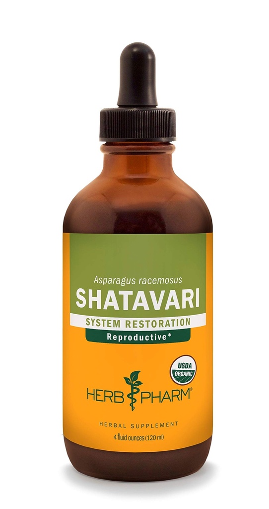 Herb Pharm מוסמך אורגני Shatavari לחלץ תמיכה מערכת פרודוקטיביות נשית - 4 Ounce