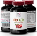 חומצת שתן נמוכה באופן טבעי - URIC ACID - חומצת שתן נמוכה יותר, מפרקי גבישי חומציות שתן, ניהול חומצת שתן, מזונות להוריד חומצת שתן, מזונות להפחית תוספי חומצה שתן עבור חומצת שתן 1Bot 60Caps