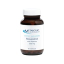 תחזוקה מטאבולית Resveratrol עם פיפרין - Trans Resveratrol תוספי קפסולות עבור Antioxidant + Cardiovascular תמיכה, No Fillers, 200 מ"ג Trans-Resveratrol Per Dose - 60 קפסולות