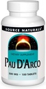 מקור Naturals PAU D'Arco Dietary Supplement - 100 טבליות