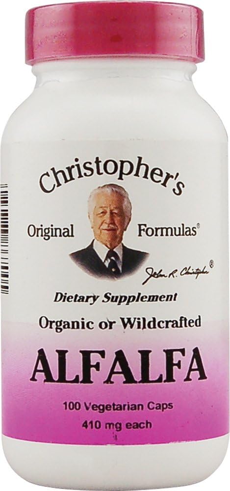 Alfalfa - 410 מ"ג - 100 קפסולות צמחוניות
