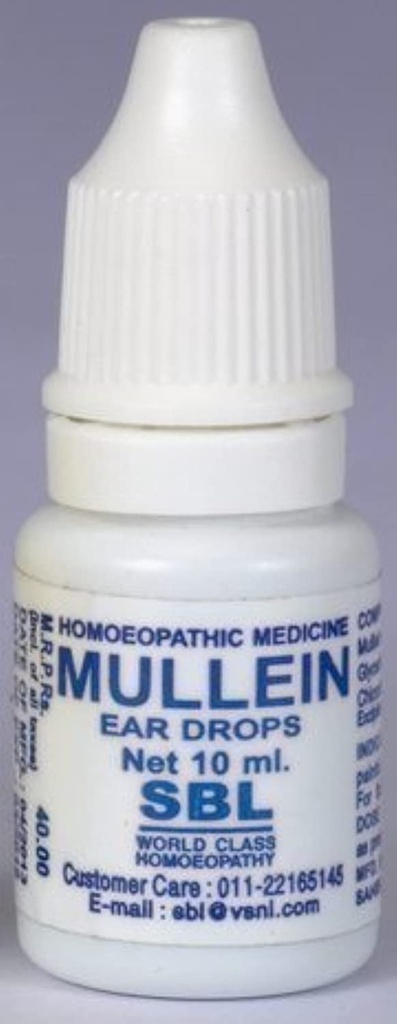 Omron Mulleinאוזן מורידה את זיהום האוזניים