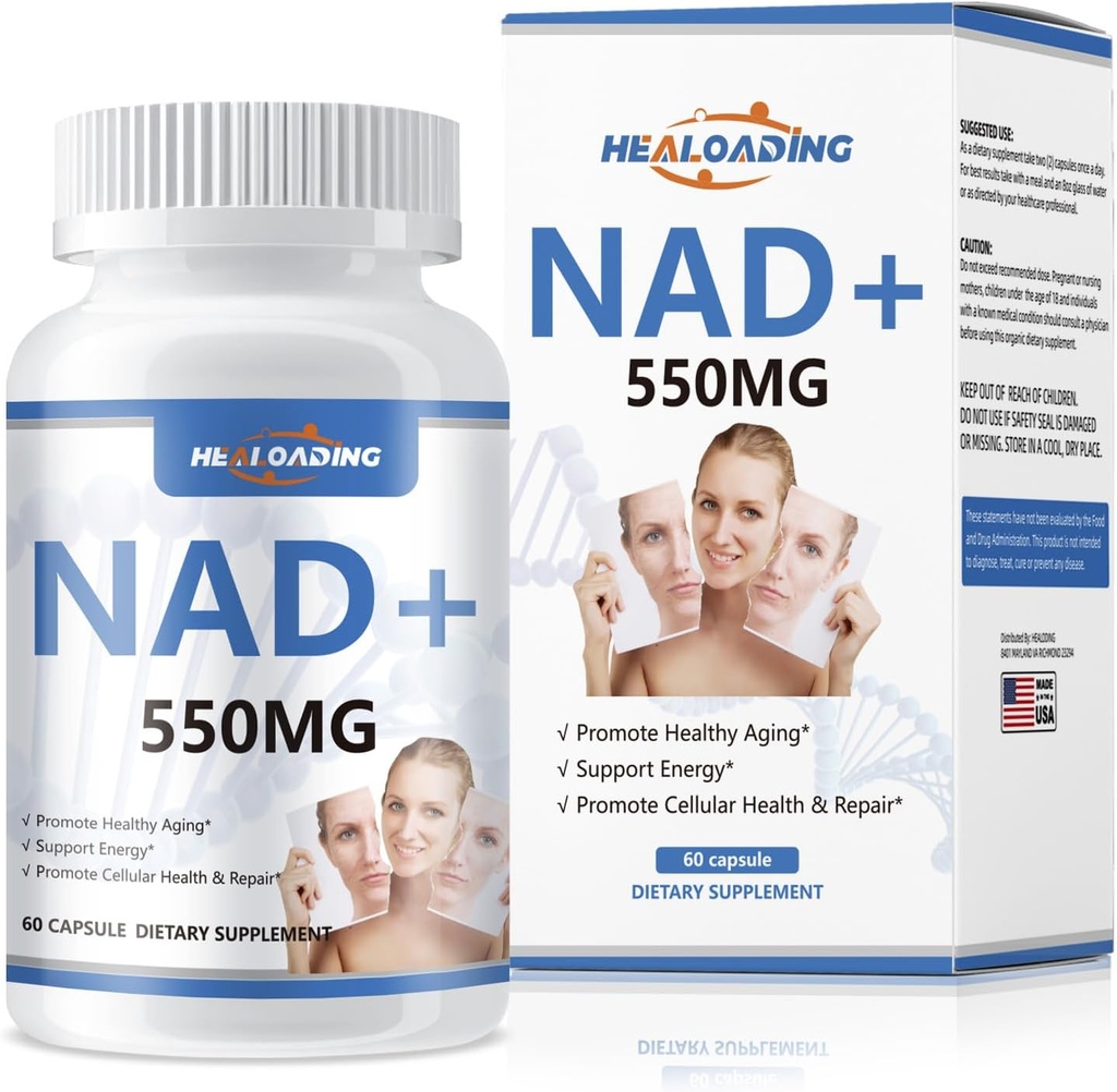 מקור: NAD+ תוספת של Resveratrol 550MG תמיכה סלולרית שירותי תיקון אנרגיה והזדקנות בריאה