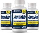 SUPER BETA PROSTATE PROSTATE PROSTATE OF Men - צמצום נסיעות האמבטיה, קידום השינה, Better Bladder ריקה & בריאות Prostate, Beta Sitosterol - 60 Count (Pack of 3)