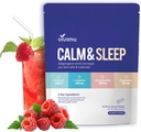 Vivo Nu Calm & Sleep אבקת שתייה לערבב פטל L Theanine Ksm-66 Ashwagandha Magnesium Glycinate ויטמין D 3 תוספי עבור הירגעות & Focus (VSC M2)