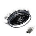 Lashify I-Line Short Pre-Mapped Gossamer, Easy DIY כוזב Lashess כדי ליצור מראה זוויתי ו- Eyeliner Effect