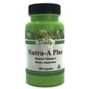 Daily Manufacturing Nutra-A PlusTM (Vitamin A-PAmitate & Beta-Carotene) 100 קפסולות צמחוניות