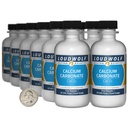 Calcium Carbonate / 3 פאונד / 12 בקבוקים / 97.55% מזון טהור כיתה / אבקת שומן