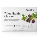 Shaklee - 7 ימים בריא ניקוי: איפוס מערכת שלם, ואנרגיה Boost - עם Probiotics, Liver Support, Herbal ניקויse - Step-by-Step Guide - 7 Daily Morning & Night Packets
