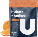 UCAN hydrote + Aminos, כתום 20 משרת Bag, Keto, סוכר חינם אלקטרוליט + שריר התאוששות, אלקטרוליטים חיוניים + EAAs & BCAAs, non-GMO, טבעוני, עבור רציפות, התעמלות-Goers, ביצועים Athletes