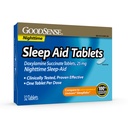 GoodSense Sleep Aid Doxylamine Succinate טבליות, 25 מ"ג, 32-count, Nighttime Sleep Aid to Help You Fall Asleep