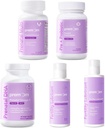 Premom Multivitamin for Women + Prenatal DHA שמן + Prenatal Pre & Probiotics + פוריות אישית Lubricant עבור קונספטון 2 & 4 Fl Oz