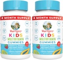MaryRuth Organics Kids Multivitamin Gummies | 2 חודשים אספקה | סוכר חינם | ילדים ופעוטות בימי 2+ | ויטמינים חיוניים C, D3, Zinc | 2 Pack | 2 Pack
