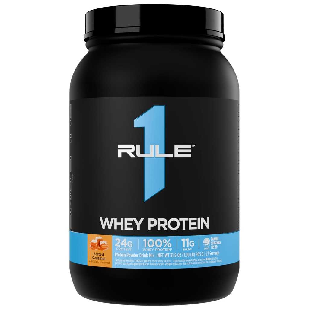 כלל 1 חלבון Whey - 24g Fast-Acting חלבון ממקורות All-Whey עם באופן טבעי Occurring EAAs & BCAAs for Workout Recovery or Anytime Use (2 פאונד)