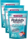 Rolaids Advanced Antacid Plus Anti-Gas Softchews, 28 הרוזן, מעורב ברי, צרבת גז הקלה (Pack of 3)