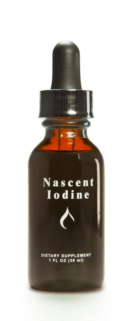 Enviromedica Nascent Iodine נוזל טיפות תמיכה ו Detoxification של Thyroid (1ounce)
