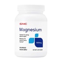 GNC Magnesium 500 מ"ג, 120 קפסולות, תומך Calcium Absorption ושיניים חזקות ועצמות