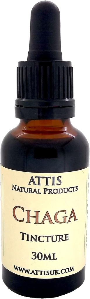 ATTIS Chaga Handmade Tincture 30 מ"ל | All Natural Ingredients