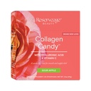 תוספי תזונה מילואים קולגן, תוסף Collagen עבור Skin Care, Hair growth growth, Collagen Booster for Nail Care, Supports Elastin Production, Paleo ו Keto, Sour Apple, 2.3 Ounces (20 משרתות)