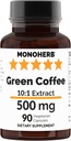 MONOHERB ירוק לחלץ 500 מ"ג - 90 קפסולות צמחוניות