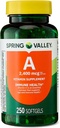 ויטמין A Softgels, 2400 mcg, 250 Count + Portable Pill Container (2 פריטים)