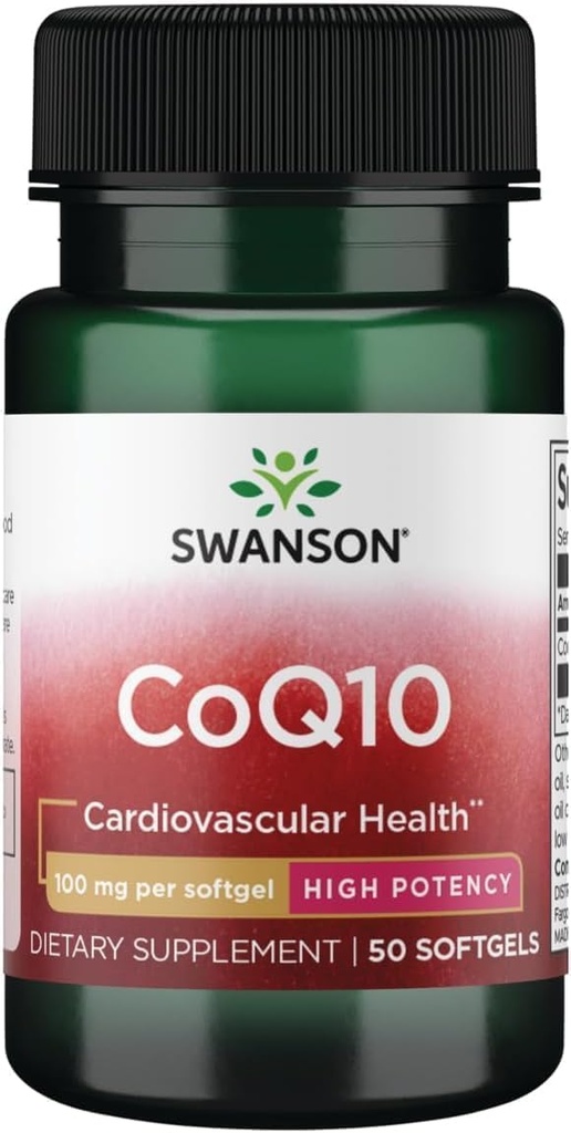 סוונסון Coq10 100 מיליגרם 50 Sgels