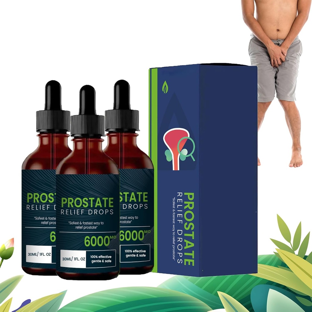 Femipure Prostate הקלה טיפות, Prostate Natural Herbal טיפות, Prostate הקלה טיפות, Prostate Natural Herbal טיפות עבור גברים (3)