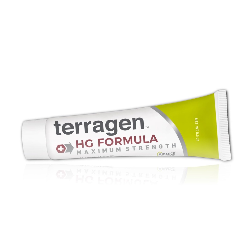 Terragen HG פורמולה MAX Genital Sores Cream על ידי טרייר, טיפול טבעי מהיר Soothing לתמיכה יעילה של פרידה לגברים ונשים (14g)