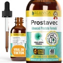 Prostavec מתקדם Prostate תמיכה תוסף - פורמולה נוזלית עבור קיצור מהיר יותר עם Pygeum, Saw Palmetto, Sting Nettle + Turmeric & Damiana - טבעוני, non-GMO - 2 fl oz oz