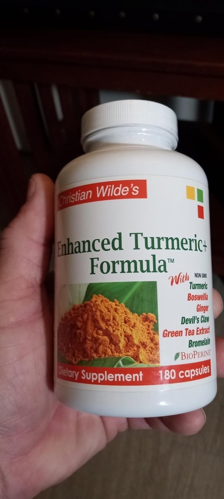 כריסטיאן וויילד's Enhanced Turmeric+ פורמולה