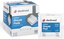 D'S X 4' Sterile Gauze Pads (100 Count) Disposable and Individually Wrapped Medical Gauze Pads, Wound Care Product for First Aid Kit and Medical מתקנים (Pack of 1)