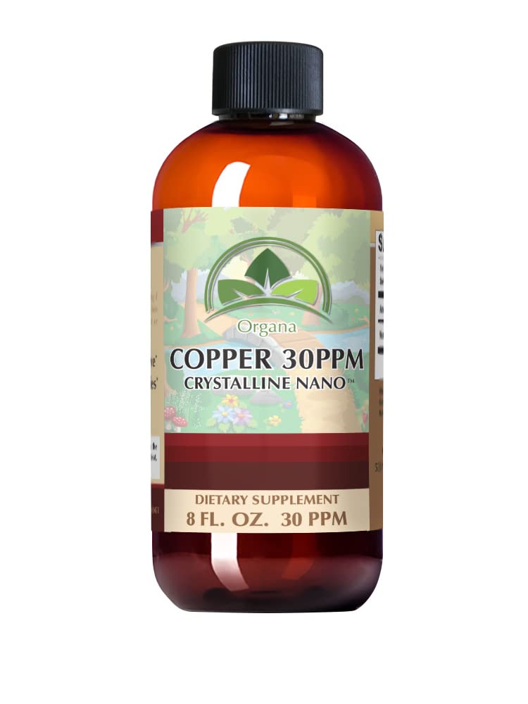תוסף Pure Crystalline Liquid Copper - 30 PPM - High Absorption Copper