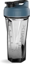 HELIMIX 2.0 וורטקס בלנדר שאקר בקבוק מחזיק עד 28oz | No Banding Ball or Whisk | USA Made | Portable Pre Workout Whey Protein Drink Shaker Cup