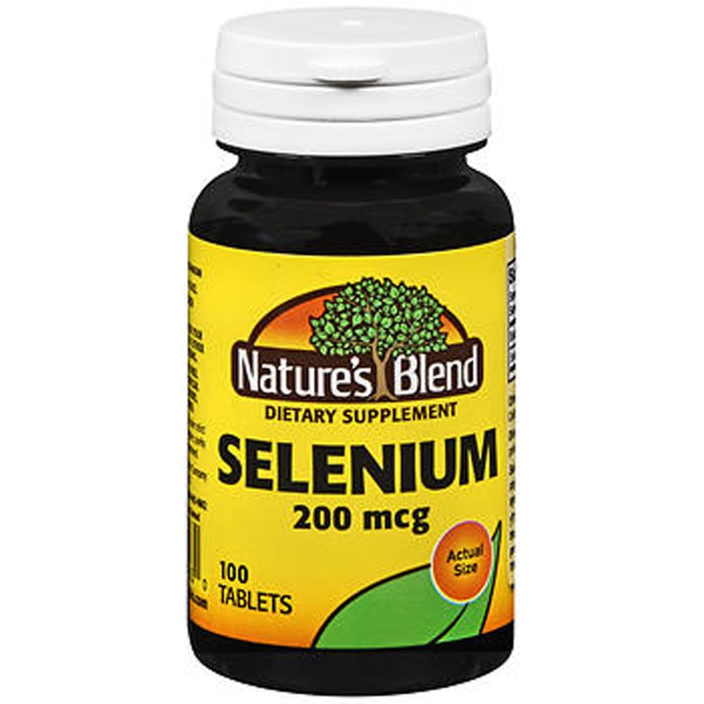 הקערה של הטבע Selenium 200 mcg 100 טבליות