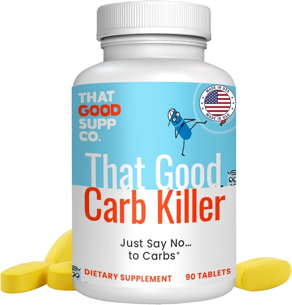 That Good Supp Co That Good Carb Killer Pills for Weight Maintenance Goals - Appetite Blocker, Kills Sugar & Carb Craving - Safe & Keto Friendly Formula - Made in USA