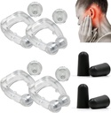 Acu Peace Tinnitus הקלה מכשיר, Acupeace Anti Tinnitus להקלת האוזן קליפ, התקן לעצור את רינג, Tinnitus הקלה לרינג אוזניים-2pairs