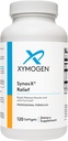 XYMOGen SynovX הקלה - תוספת תמיכה משותפת עם Boswellia Serrata לחלץ + Turmeric - שרירים ותוספים משותפים - טבעוני, גלוט חינם ולא GMO (120 Softgels)