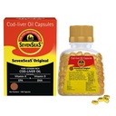 Seacod Cod-liver שמן קפסולות, Omega-3 Fatty Acid, ויטמין A, ויטמין D 100 קפסולות