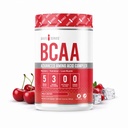 Total Nutrition Ignite Series BCAA Advanced Amino Acid Complex, Wild Cherry, תומך שריר התאוששות, הידרה וצמיחה, 5g BCAA, 3g Glutamine, 13 oz Tub (30 משרתים)