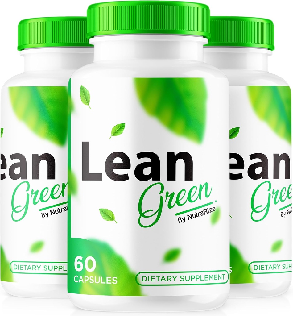 Lean Green כמוסות - באופן טבעי תומך Active Lifestyle ו- Fitness, Premium Keto Pills for Lasting Energy & Health, Lean Green Formula, Lean Green Formula Review (180 קפסולות)
