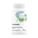 THORNE - Acetyl-L-Carnitine - 500 מ"ג - תומך בתפקוד המוח ותחושת עצב בריאה בידיים וברגליים * - Gluten, Milk & Soy-Free - 60 קפסולות