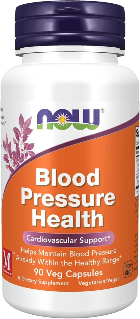 Now Foods Blood Stress Health 90 Vcaps 2 Pack