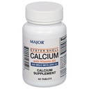 Major Oyster Shell Calcium עם ויטמין D3 500 מ"ג / 5 mcg (200 IU) - תוסף Calcium - 60 טבליות